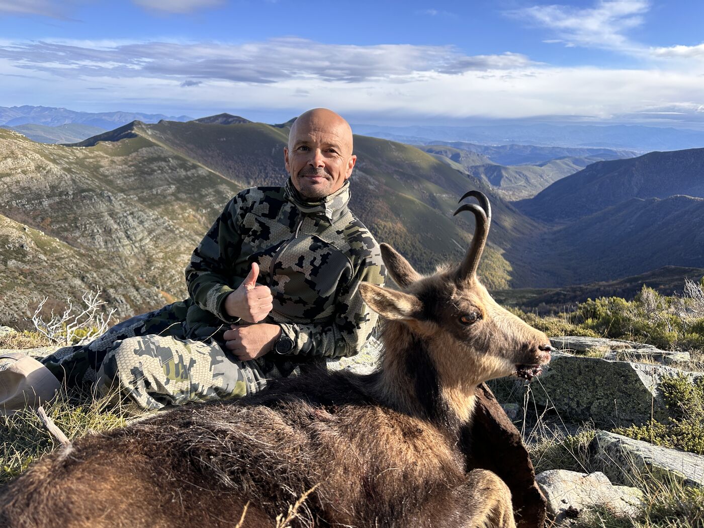 Augusto Rodríguez in the field