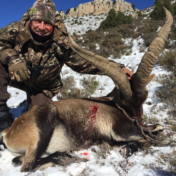 Enrique Olivera with his trophy