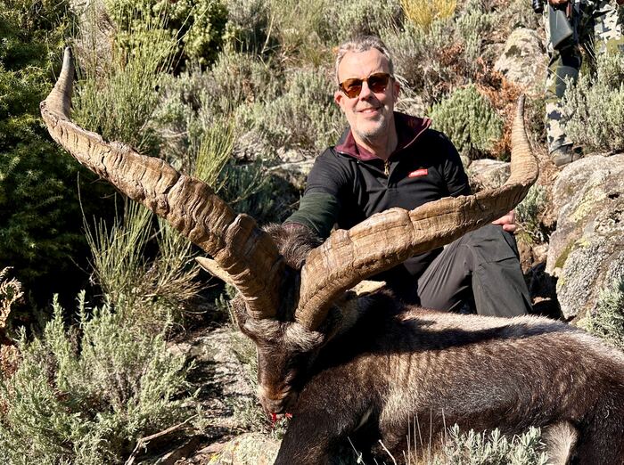 Jan Olof with his trophy
